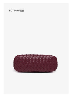 Bolsa feminina elegante e clássica inspirada na moda de Paris com pingente e logotipo vintage minimalista
