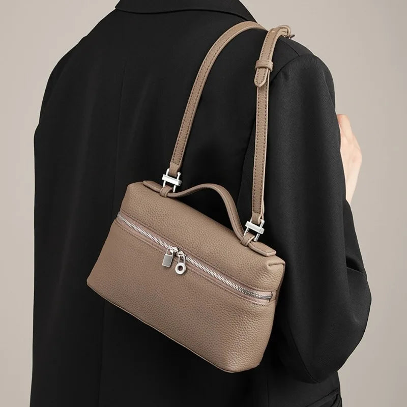 Moda lancheira saco de couro do plutônio mini moda feminina saco 2025 nova rede vermelha a mesma caixa portátil crossbody pequenos sacos
