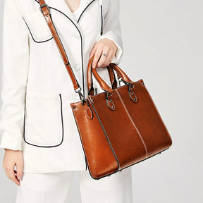 Bolsa feminina corpo cruz bolsa de ombro couro genuíno compras moda escritório feminino real mensageiro sacos alça superior