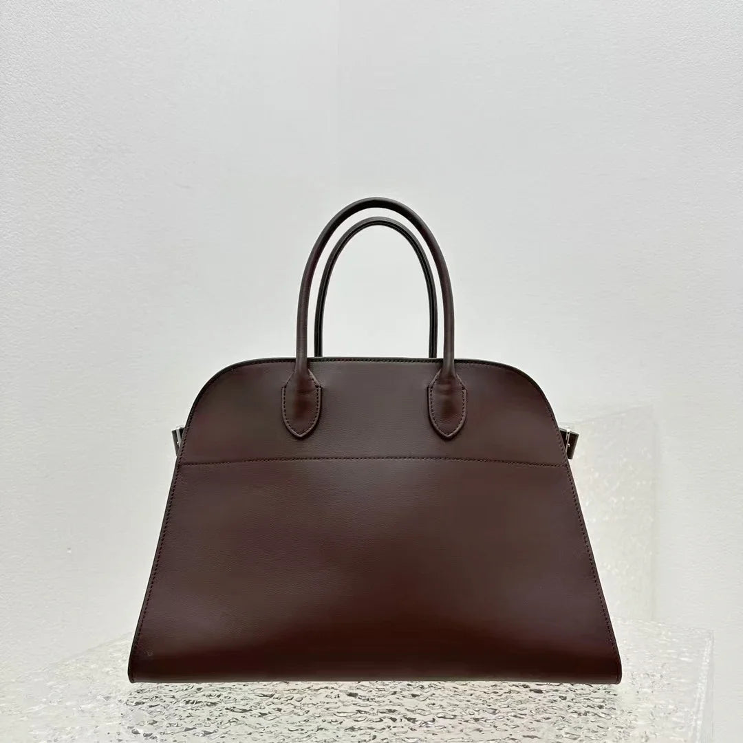Alta qualidade margaux 15 bolsa de couro bolsa de ombro margaux15 macio couro genuíno grande capacidade camurça sacola