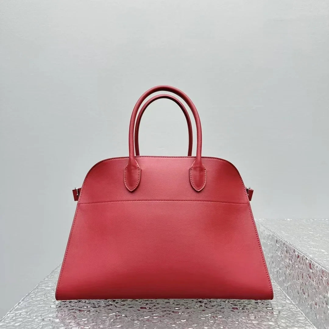 Alta qualidade margaux 15 bolsa de couro bolsa de ombro margaux15 macio couro genuíno grande capacidade camurça sacola