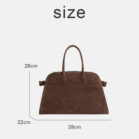 Vintage Faux Suede As sacolas para mulheres Bolsas de designer de luxo e bolsas 2024 Novo em couro PU Alça superior Grande capacidade Bolsa de ombro nas axilas alta qualidade Frete grátis