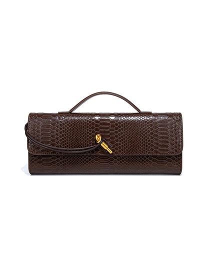 Saco borgonha cereja vermelho envelope vinho vermelho envelope de luxo nova bolsa moda europeia e americana crocodilo flip mão órgão b