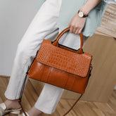 Bolsa de couro genuíno das mulheres crossbody designer luxo sacos ombro senhoras casual retro grande capacidade bolsa
