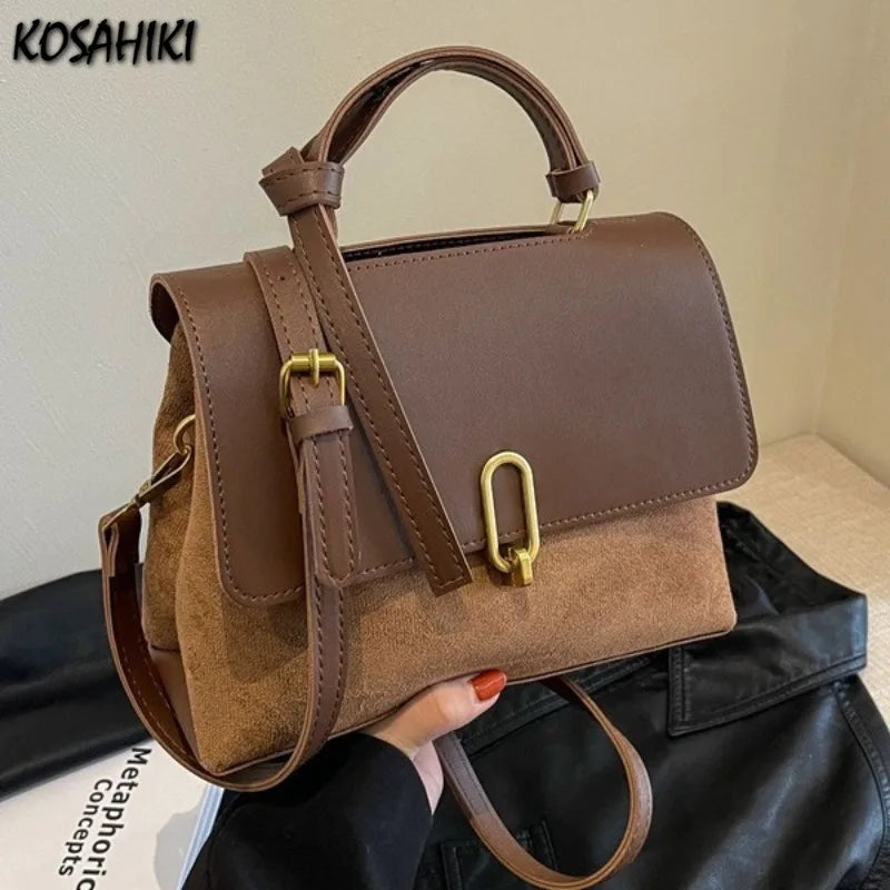Bolsa de ombro feminina, bolsa da moda, todos os fósforos, estética Y2K, casual, moda vintage, design de luxo, bolsa tiracolo