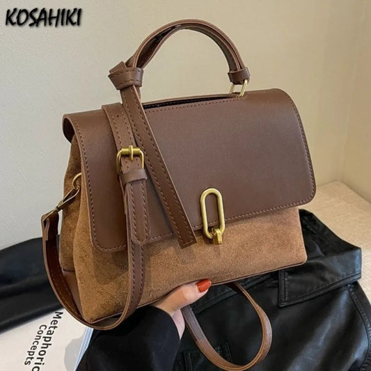 Bolsa de ombro feminina, bolsa da moda, todos os fósforos, estética Y2K, casual, moda vintage, design de luxo, bolsa tiracolo