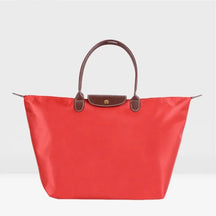 Bolsa de compras esportiva de nylon, bolsa de ombro único, à prova d'água, armazenamento versátil, fecho com zíper, bolso para celular