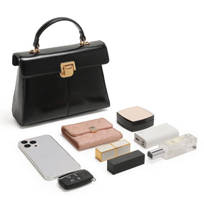 ITAMOOD-Bolsa de couro genuíno para mulheres, bolsa transversal versátil com decoração cachecol, bolsa de marca luxuosa, elegante